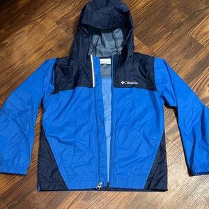Columbia Kids Two-Tone Blue Raincoat